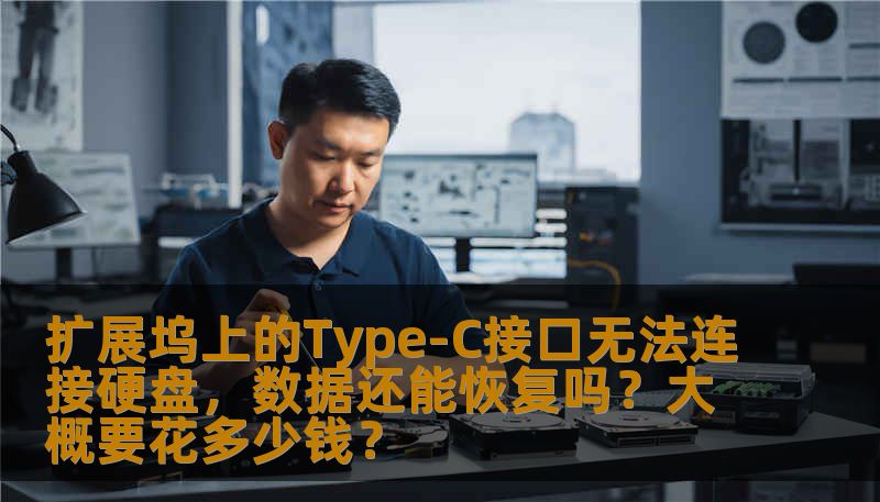 扩展坞上的Type-C接口无法连接硬盘，数据还能恢复吗？大概要花多少钱？