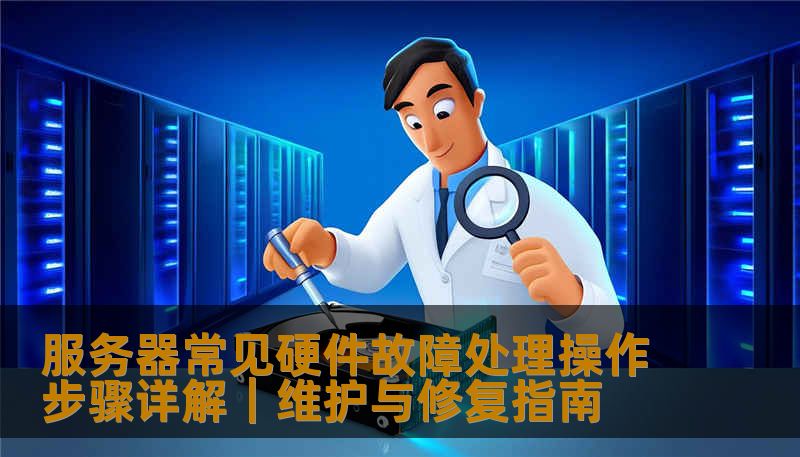 服务器常见硬件故障处理操作步骤详解｜维护与修复指南