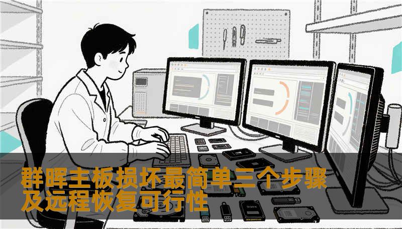 群晖主板损坏最简单三个步骤及远程恢复可行性