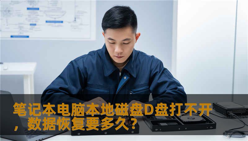 笔记本电脑本地磁盘D盘打不开，数据恢复要多久？