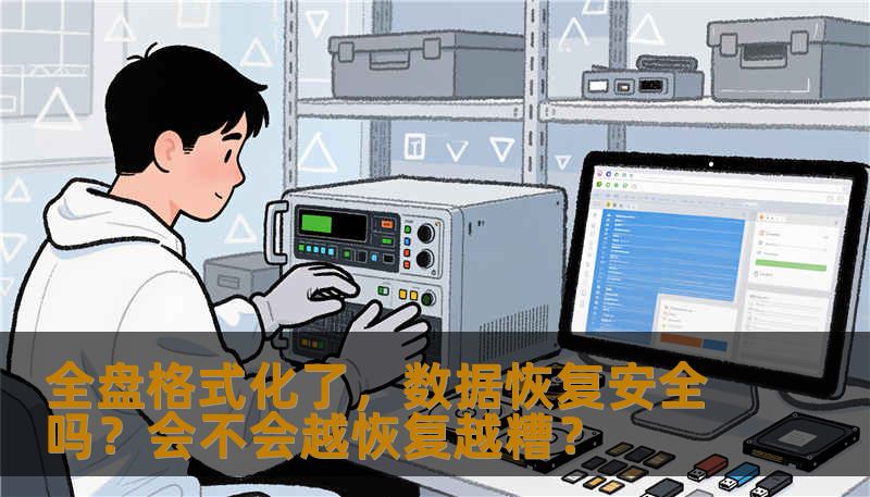 全盘格式化了，数据恢复安全吗？会不会越恢复越糟？