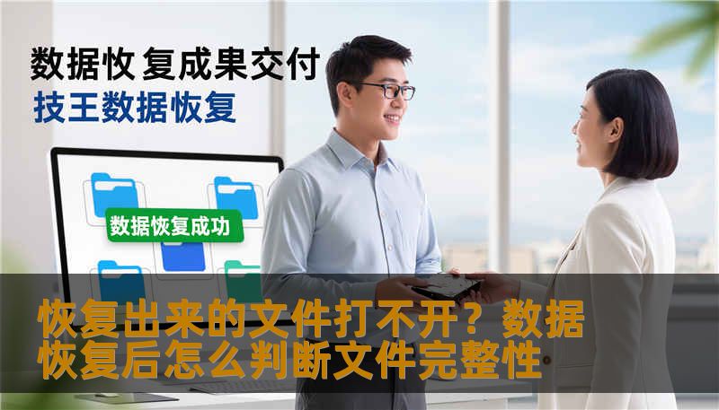 恢复出来的文件打不开？数据恢复后怎么判断文件完整性
