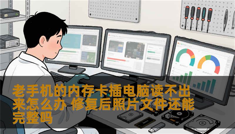老手机的内存卡插电脑读不出来怎么办 修复后照片文件还能完整吗
