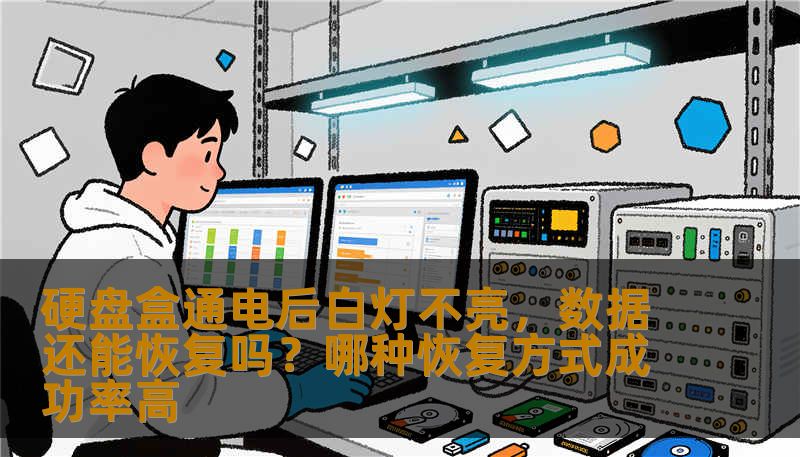 硬盘盒通电后白灯不亮，数据还能恢复吗？哪种恢复方式成功率高