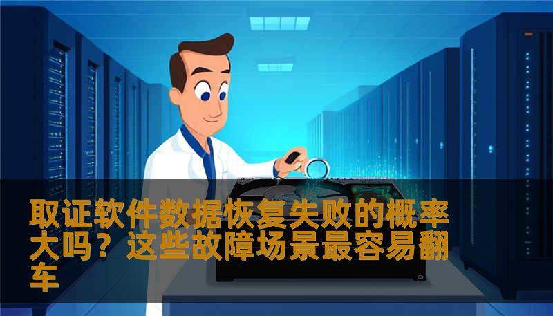 取证软件数据恢复失败的概率大吗?这些故障场景最容易翻车 取证软件数据恢复失败的概率大吗?这些故障场景最容易翻车