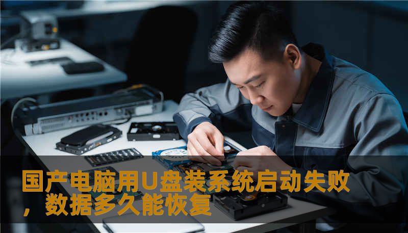 国产电脑用USB盘安装麒麟等系统时启动失败，数据恢复需要多长时间？本文分析故障原因、恢复流程与时间预估，帮助您判断数据恢复方案。