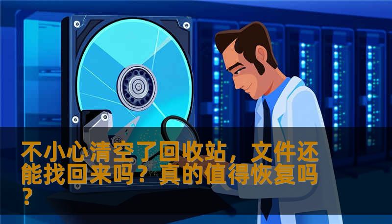 不小心清空了回收站，文件还能找回来吗？真的值得恢复吗？
