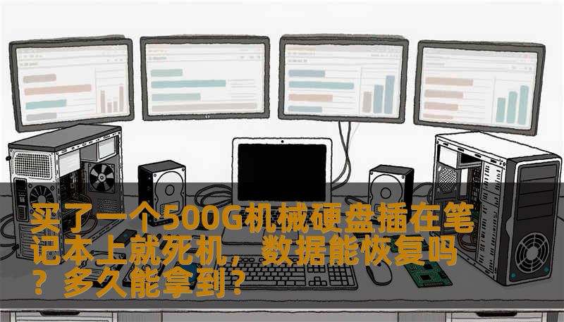 买了一个500G机械硬盘插在笔记本上就死机，数据能恢复吗？多久能拿到？