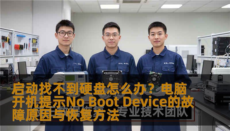 电脑启动提示找不到硬盘、No Boot Device或硬盘无法识别，原因可能是逻辑故障或物理损坏。本文结合Windows、Mac、NAS真实案例，提供排查步骤与数据恢复建议。