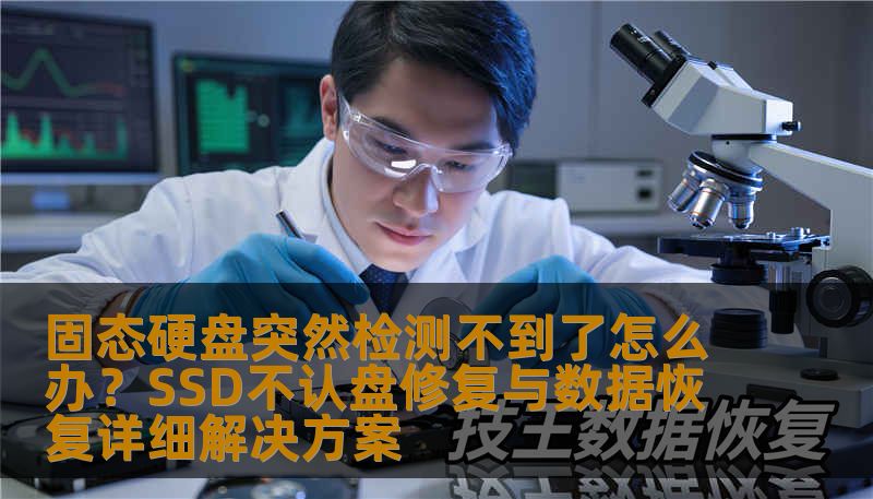 固态硬盘突然检测不到了怎么办？SSD不认盘修复与数据恢复详细解决方案
