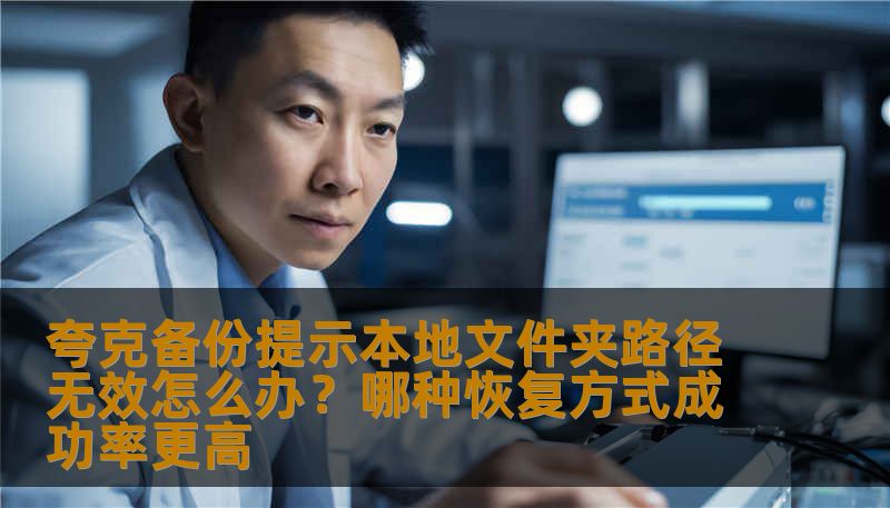 夸克备份提示本地文件夹路径无效怎么办？哪种恢复方式成功率更高