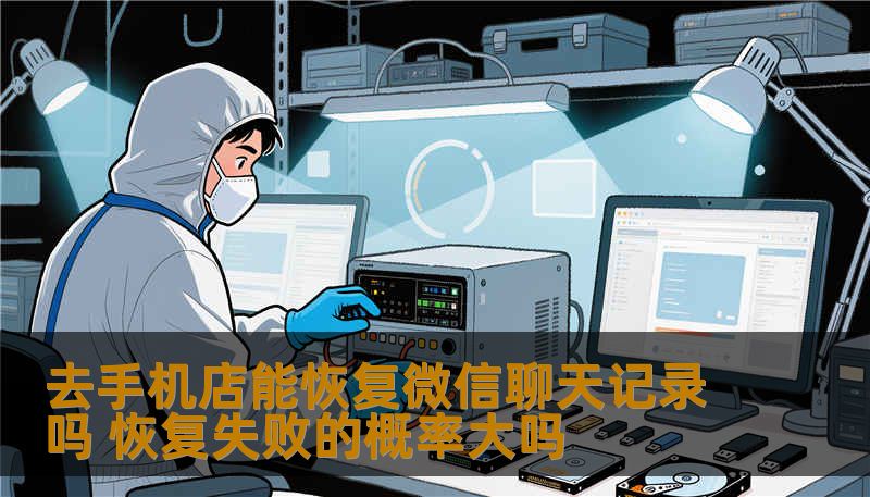 微信聊天记录删除后去手机店恢复靠谱吗？分析手机店恢复微信记录的真实成功率与潜在风险，结合案例讲解恢复原理与正确操作流程。