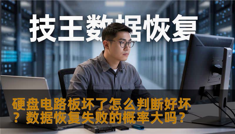 判断硬盘电路板好坏是数据恢复的关键第一步，但固件匹配、盘片状态、操作方式等都会影响成功率，本文结合真实案例详解风险与正确方法，帮助用户避免二次损坏。