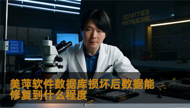 美萍软件数据库损坏后数据能修复到什么程度