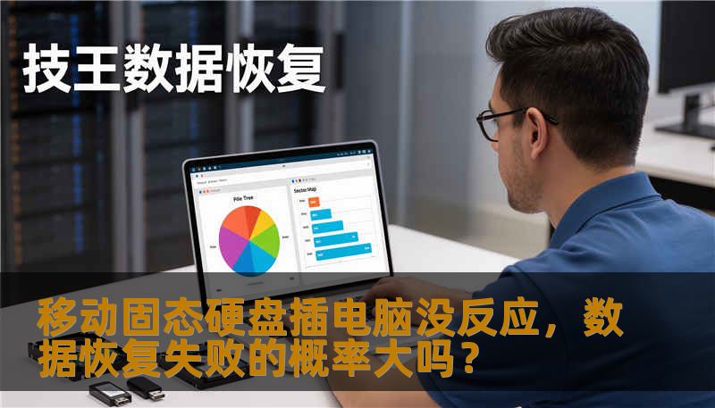 移动固态硬盘插入电脑毫无反应，数据恢复失败概率受主控损坏、固件丢失或物理损伤影响。专业检测可评估，多数逻辑故障可恢复。