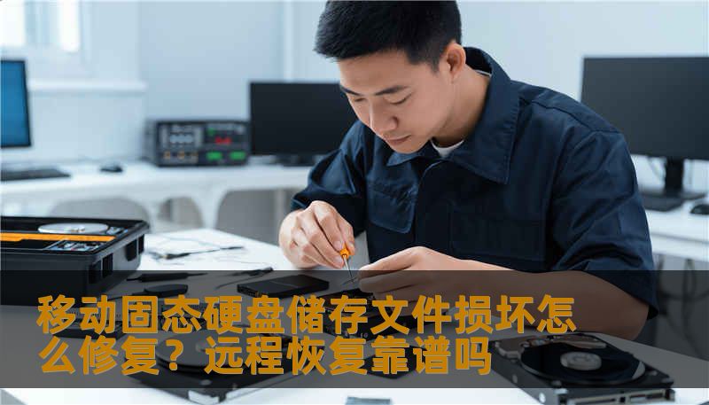移动固态硬盘储存文件损坏怎么修复？远程恢复靠谱吗