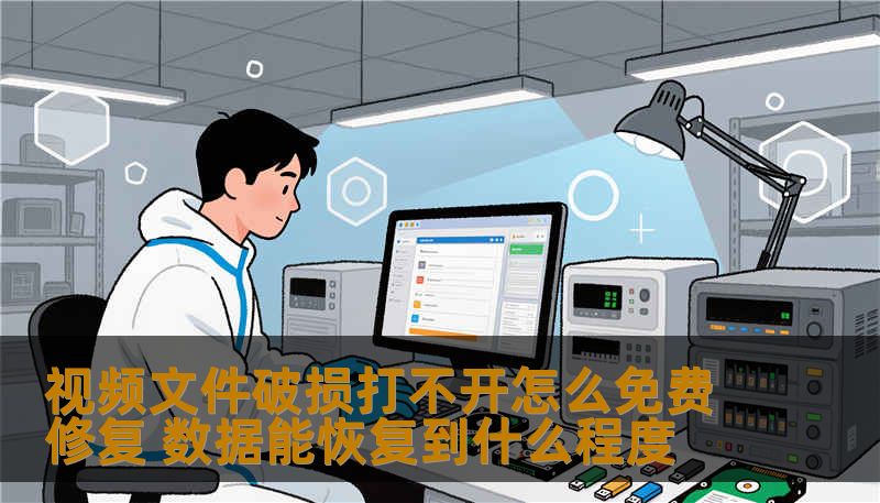 视频文件破损无法播放，免费修复方法有哪些？数据能恢复到什么程度？本文结合真实故障案例，详解操作步骤与风险提醒。