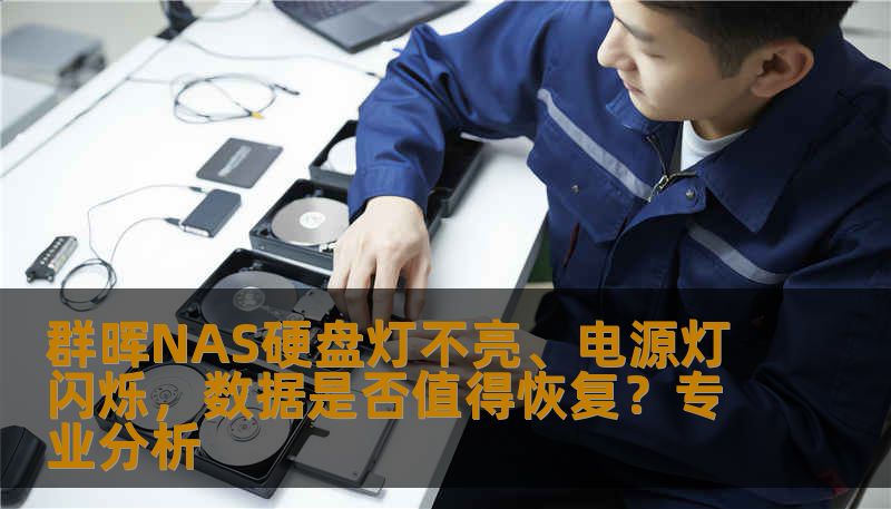 本文分析群晖NAS硬盘灯不亮、电源灯闪烁的原因，并评估数据恢复是否值得，包括硬盘故障类型判断、恢复可行性、风险提示和专业解决方案，帮助用户做出安全决策。