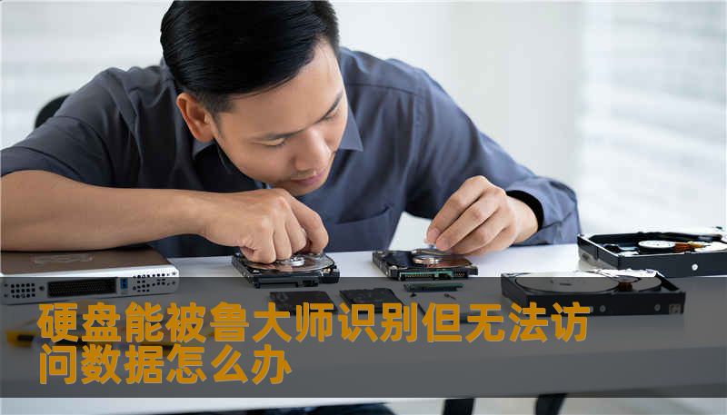 硬盘能被鲁大师识别但无法访问数据怎么办