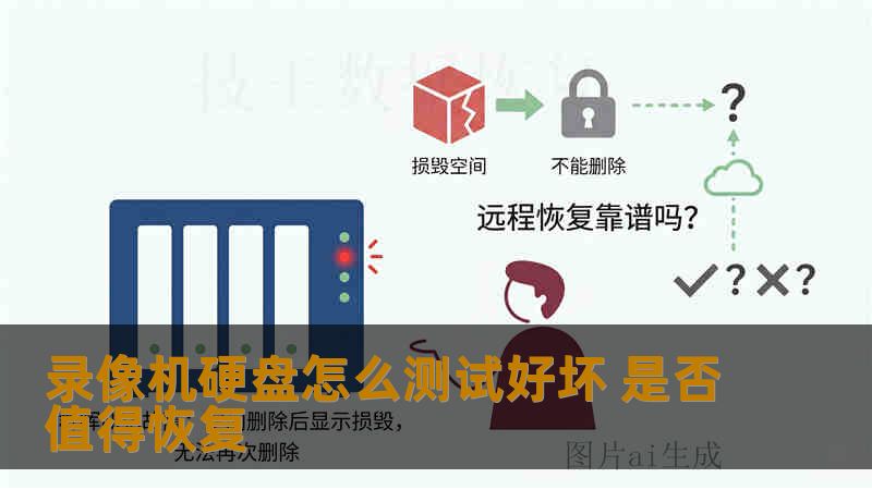 录像机硬盘怎么测试好坏 是否值得恢复
