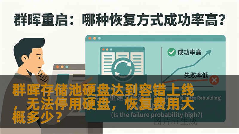 群晖存储池硬盘达到容错上线，无法停用硬盘，恢复费用大概多少？
