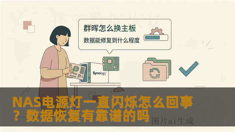 NAS电源灯闪烁不停，系统无法启动，硬盘数据还有救吗？本文解析常见故障原因、真实恢复案例及操作步骤，避免错误操作导致二次损坏。