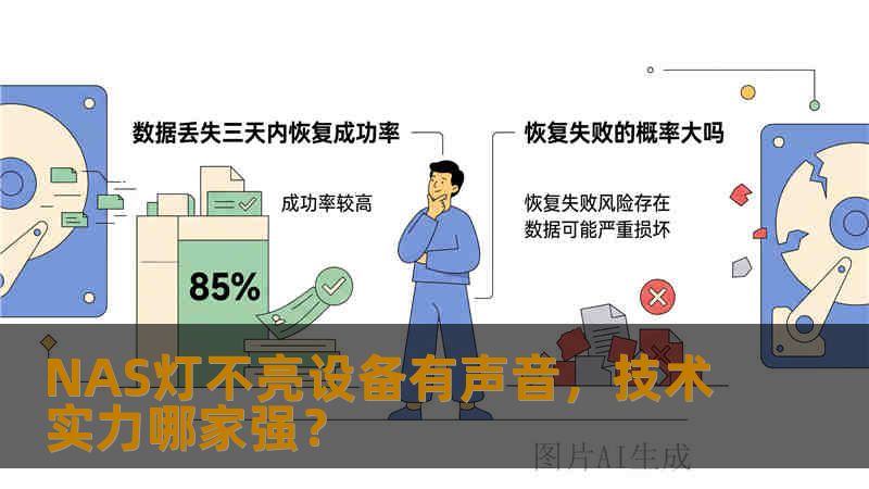 NAS灯不亮但内部异响？数据恢复技术哪家强？本文详解故障原因、专业恢复步骤、真实案例及风险提醒，助你避免错误操作。