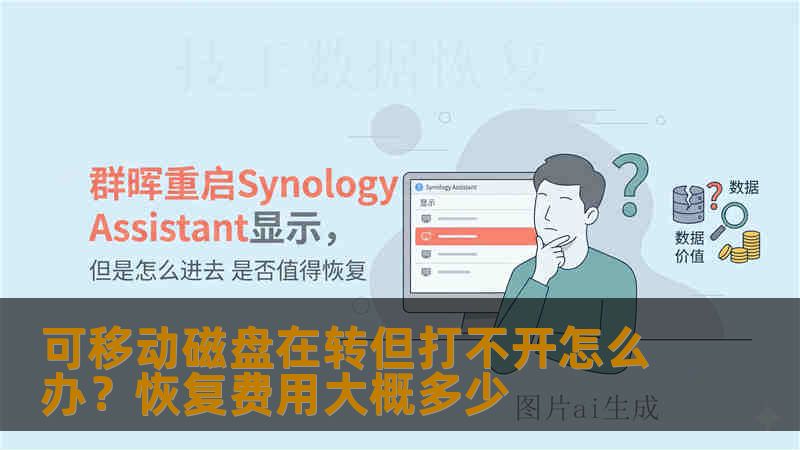 可移动磁盘在转但打不开怎么办？恢复费用大概多少