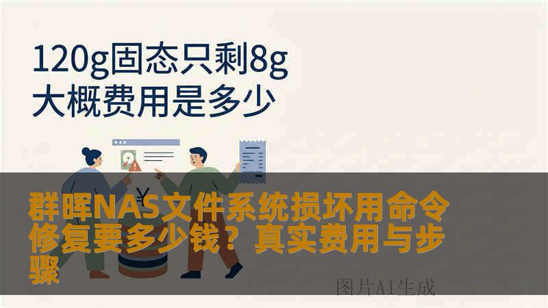 群晖NAS文件系统损坏用命令修复要多少钱？真实费用与步骤