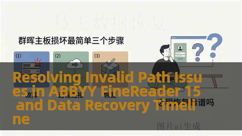 Resolving Invalid Path Issues in ABBYY FineReader 15 and Data Recovery Timeline