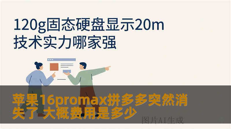 苹果16promax拼多多突然消失了 大概费用是多少