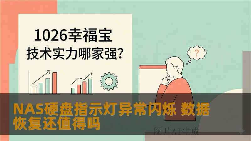 NAS指示灯红灯报警或异常闪烁时数据是否值得恢复？结合硬盘坏道、RAID降级、系统崩溃等真实案例，分析数据恢复方案与风险，提供专业操作建议。