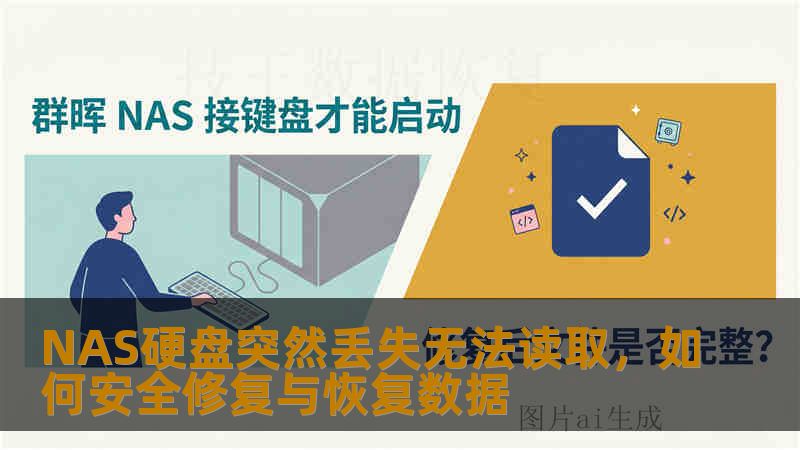 NAS硬盘突然丢失无法读取，如何安全修复与恢复数据