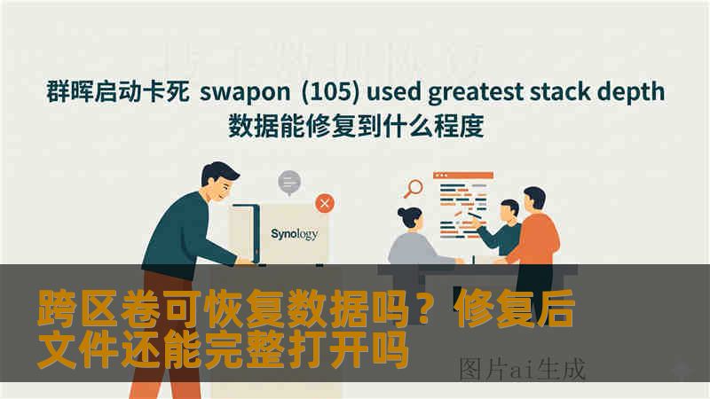跨区卷损坏后还能恢复数据吗？修复后文件是否完整？本文详细分析Windows跨区卷、动态磁盘、RAID及SSD环境中的数据恢复流程、成功率与文件完整性问题，帮助用户降低数据丢失风险。