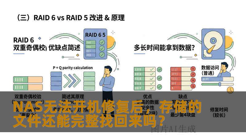 NAS无法开机修复后，存储的文件还能完整找回来吗？