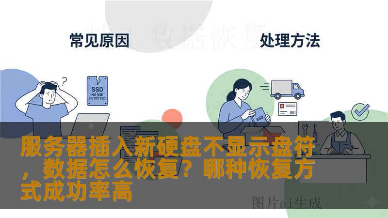服务器插入新硬盘不显示盘符，数据怎么恢复？哪种恢复方式成功率高