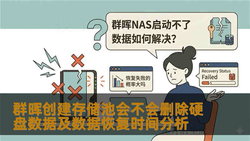 本文解析群晖创建存储池是否会删除硬盘数据，并分析数据恢复时间和高成功率恢复方案，帮助用户安全管理NAS数据。