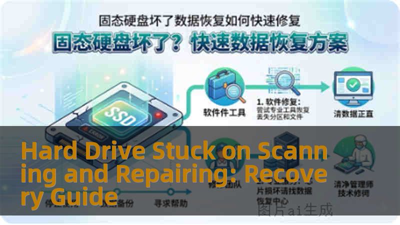 Hard Drive Stuck on Scanning and Repairing: Recovery Guide