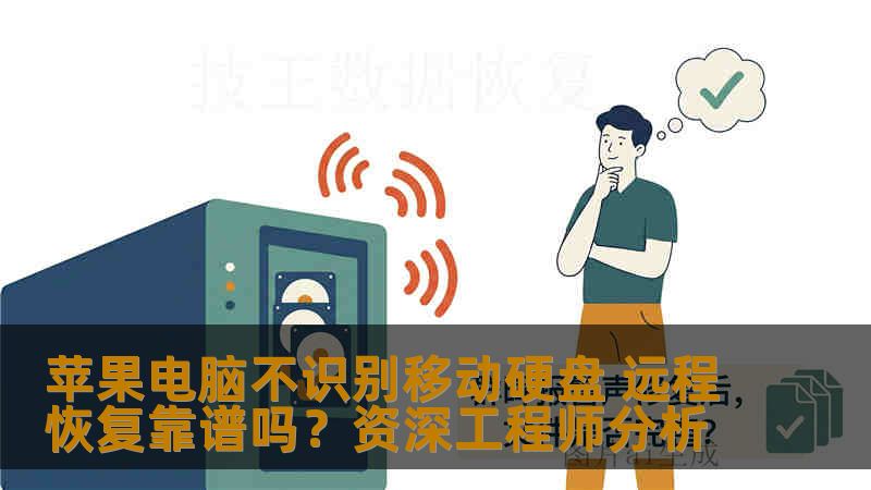 苹果电脑不识别移动硬盘 远程恢复靠谱吗？资深工程师分析