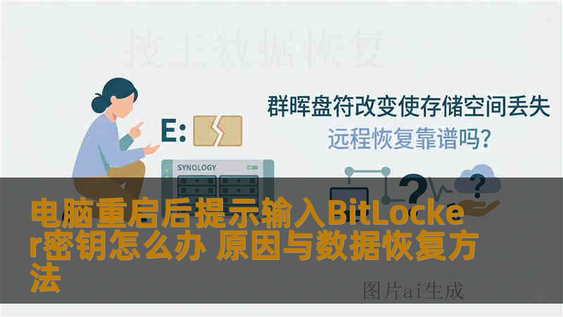 电脑重启后提示输入BitLocker密钥怎么办 原因与数据恢复方法