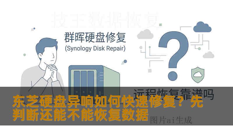东芝硬盘异响怎么办？本文详细讲解东芝硬盘卡卡响、一直响、不读盘的原因与快速处理方法，分析磁头故障、盘片损坏、供电异常等问题，并提供专业数据恢复方案。