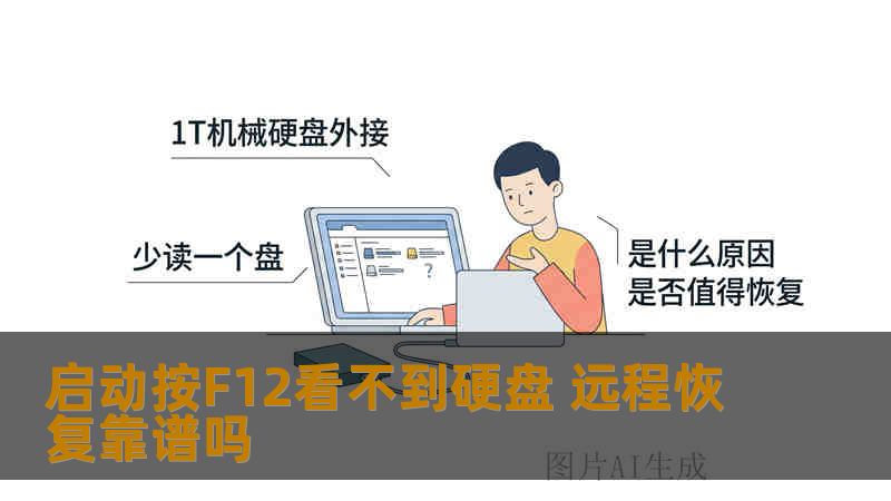 启动按F12看不到硬盘 远程恢复靠谱吗