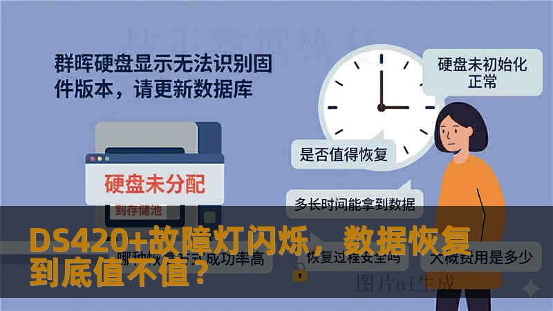 DS420+故障灯闪烁，数据恢复到底值不值？