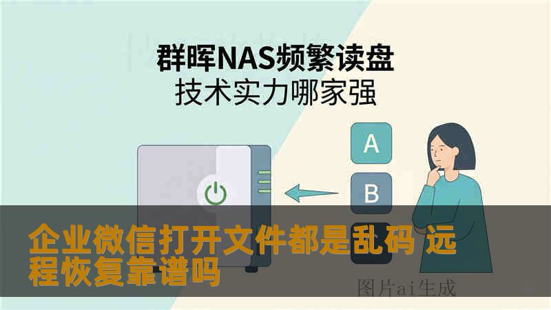 企业微信打开文件都是乱码 远程恢复靠谱吗