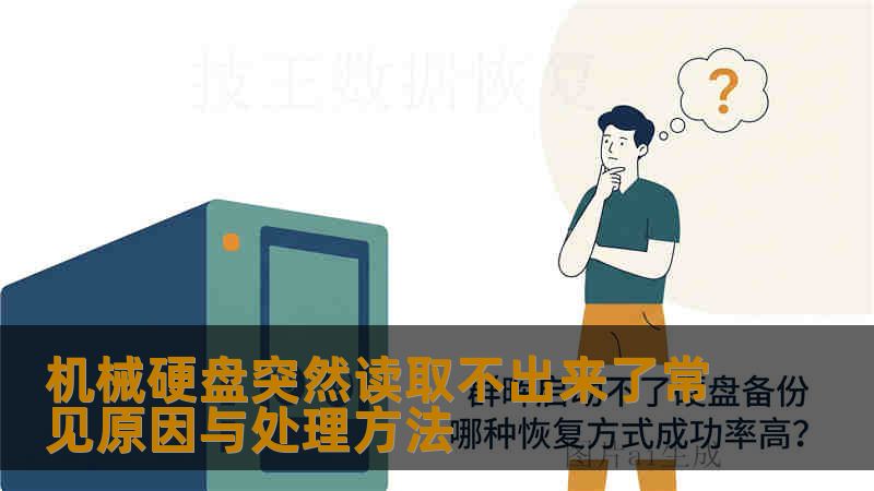 机械硬盘突然读取不出来了常见原因与处理方法
