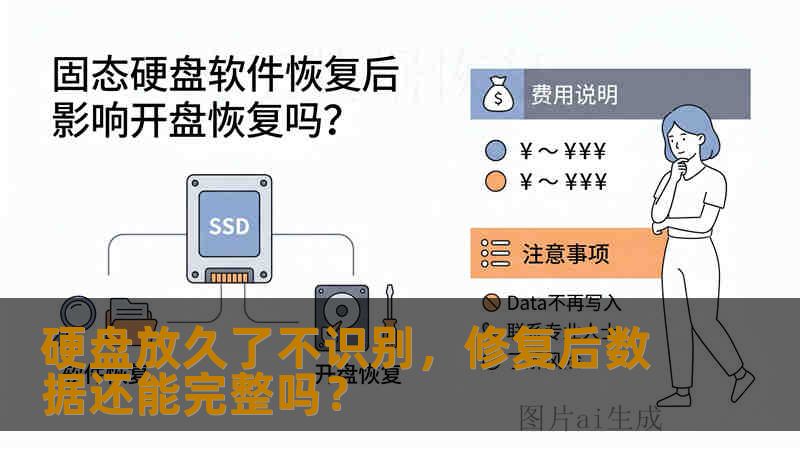 硬盘长期离线存放后通电不识别，修复后数据能否完整读取？本文分析物理与逻辑故障对数据完整性的不同影响，结合机械硬盘与SSD真实恢复案例说明恢复要点与风险。