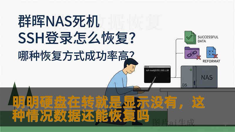 明明硬盘在转就是显示没有，这种情况数据还能恢复吗