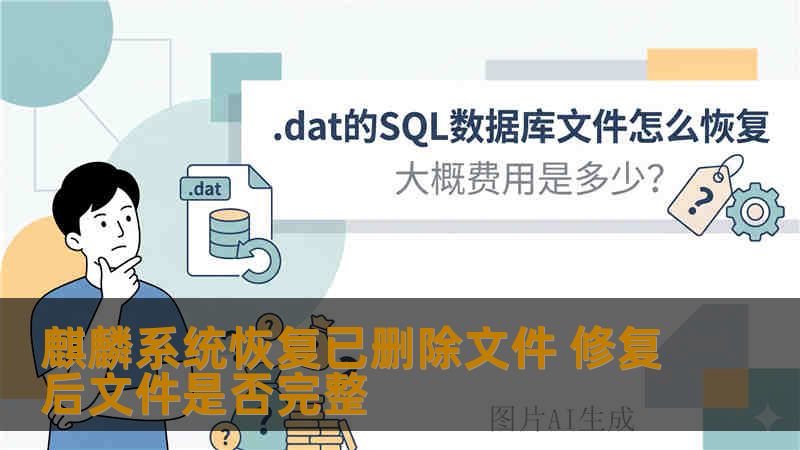麒麟系统恢复已删除文件 修复后文件是否完整