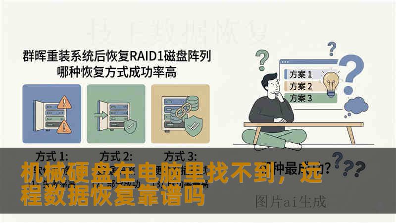 机械硬盘在电脑里找不到,远程数据恢复靠谱吗 机械硬盘在电脑里找不到,远程数据恢复靠谱吗