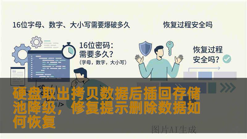 存储池降级后系统提示修复需删除数据，数据还能找回吗？本文分析故障原因，结合真实案例提供安全恢复步骤与风险提醒，避免数据二次损坏。